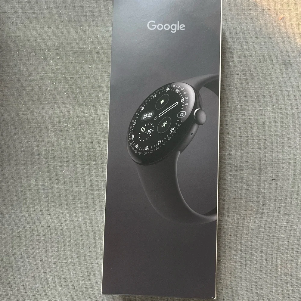 Google Pixel Watch 4 — Matte Black Smartwatch